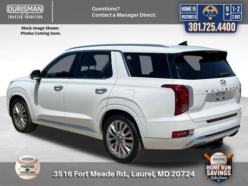 Hyper White 2020 Hyundai PALISADE Limited