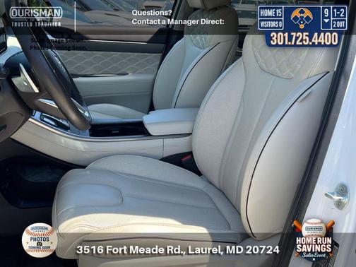 Hyper White 2020 Hyundai PALISADE Limited