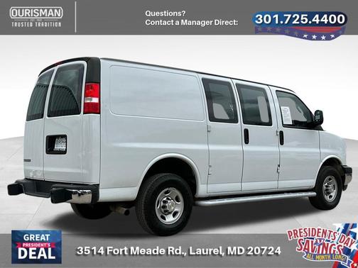 2023 Chevrolet Express 2500 RWD 2500 Regular Wheelbase WT