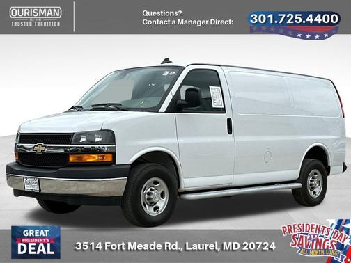 2023 Chevrolet Express 2500 RWD 2500 Regular Wheelbase WT