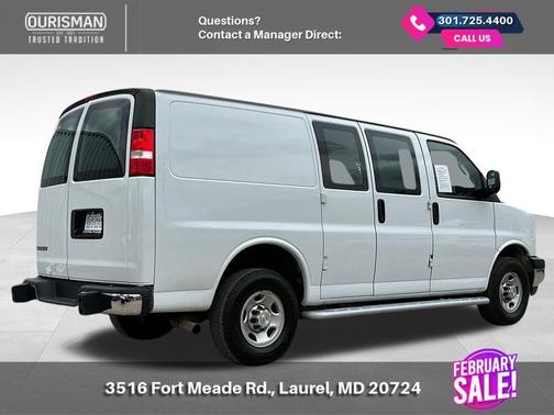 2023 Chevrolet Express 2500 RWD 2500 Regular Wheelbase WT
