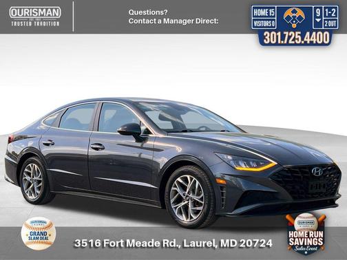 Portofino Gray 2021 Hyundai SONATA SEL