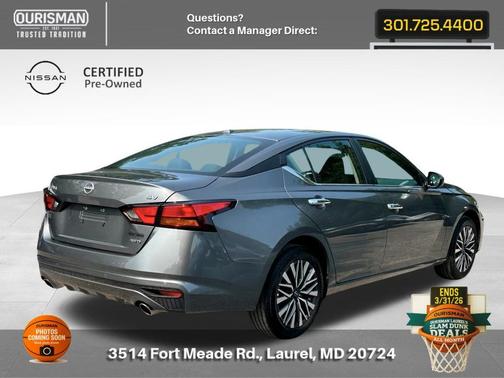Gun Metallic 2024 Nissan Altima 2.5 SV
