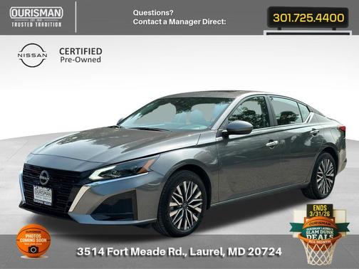 Gun Metallic 2024 Nissan Altima 2.5 SV