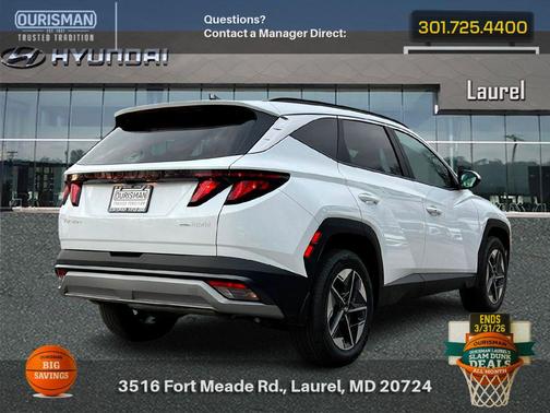 White Pearl 2026 Hyundai TUCSON Hybrid SEL