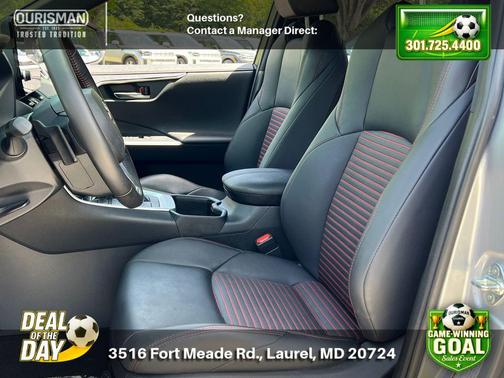 Silver Sky Metallic/Midnight Black Metallic 2023 Toyota RAV4 Prime XSE