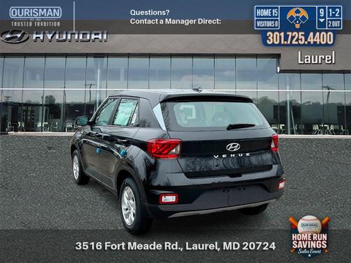 Onyx Black 2026 Hyundai VENUE SE
