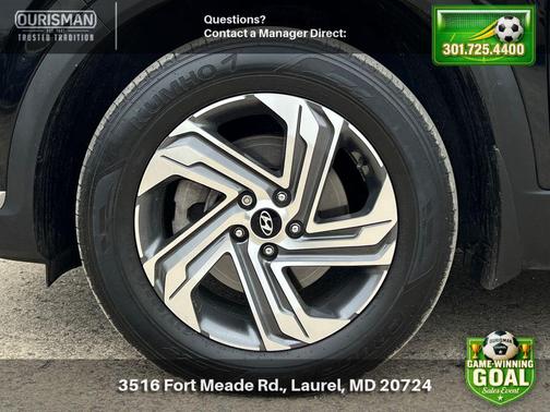 Twilight Black 2023 Hyundai SANTA FE SE