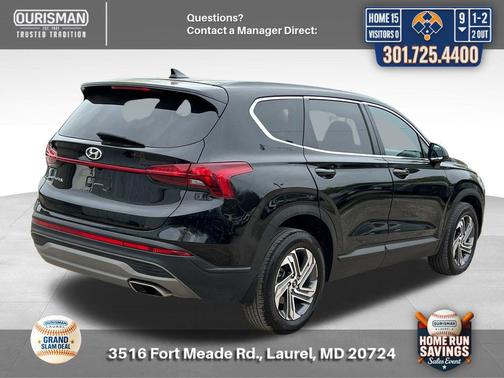 Twilight Black 2023 Hyundai SANTA FE SE