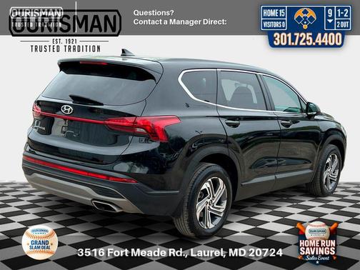 Twilight Black 2023 Hyundai SANTA FE SE