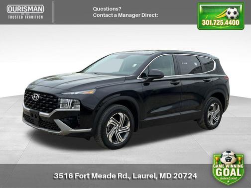 Twilight Black 2023 Hyundai SANTA FE SE