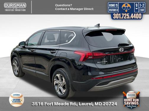 Twilight Black 2023 Hyundai SANTA FE SE