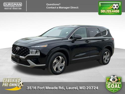 Twilight Black 2023 Hyundai SANTA FE SE