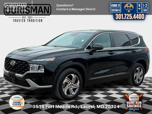 Twilight Black 2023 Hyundai SANTA FE SE