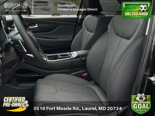 Twilight Black 2023 Hyundai SANTA FE SE