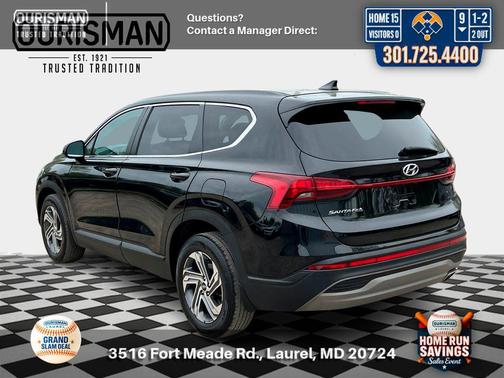 Twilight Black 2023 Hyundai SANTA FE SE