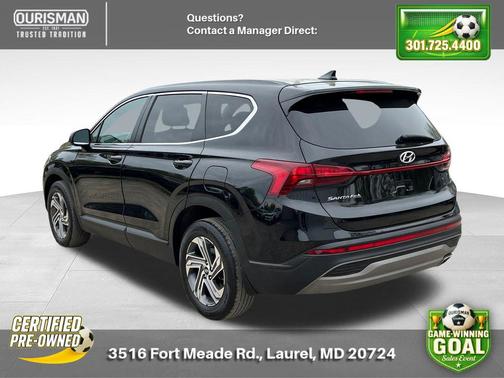 Twilight Black 2023 Hyundai SANTA FE SE