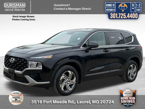 Twilight Black 2023 Hyundai SANTA FE SE