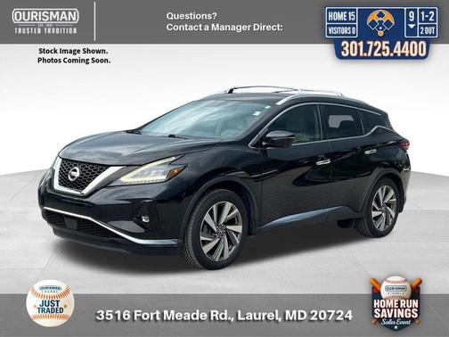 Magnetic Black Pearl 2019 Nissan Murano SL