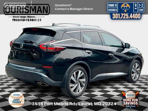 Magnetic Black Pearl 2019 Nissan Murano SL