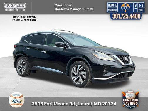 Magnetic Black Pearl 2019 Nissan Murano SL