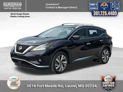 Magnetic Black Pearl 2019 Nissan Murano SL