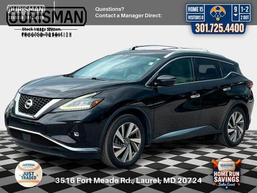 Magnetic Black Pearl 2019 Nissan Murano SL