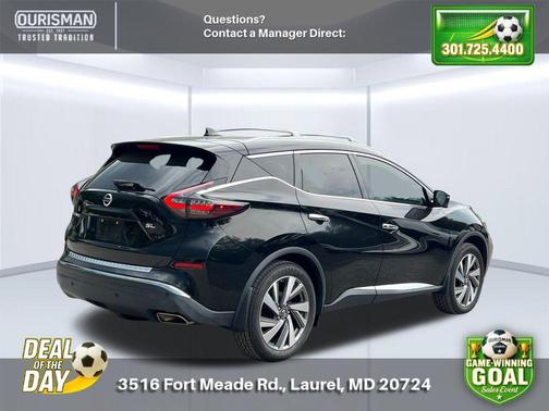 Magnetic Black Pearl 2019 Nissan Murano SL
