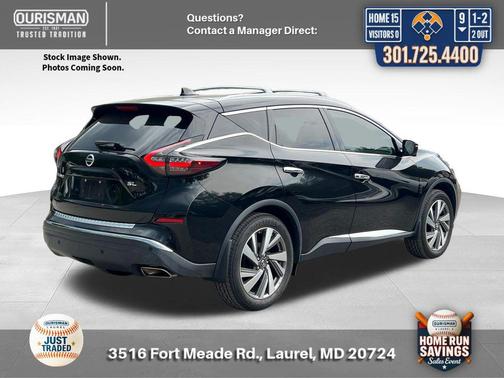 Magnetic Black Pearl 2019 Nissan Murano SL