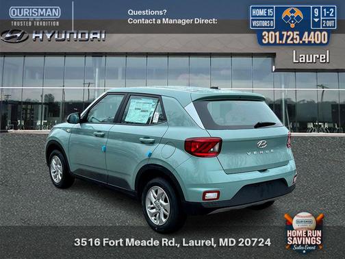Mirage Green 2026 Hyundai VENUE SE
