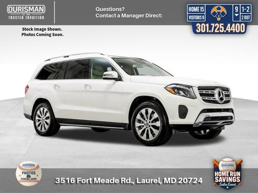 Diamond White 2019 Mercedes-Benz GLS 450 4MATIC