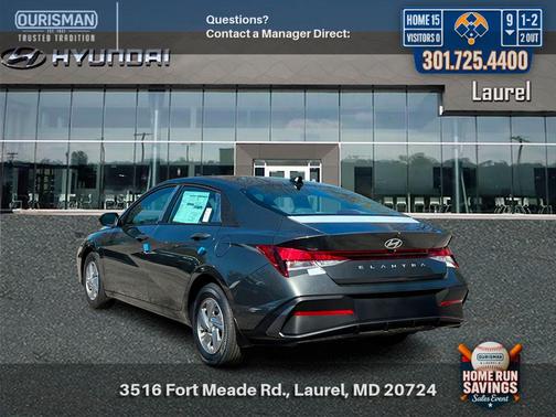 Gray 2026 Hyundai ELANTRA SE
