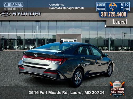 Gray 2026 Hyundai ELANTRA SE