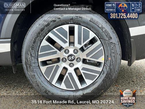 Pacific Sapphire 2026 Hyundai Palisade Hybrid Blue SEL Premium 8P