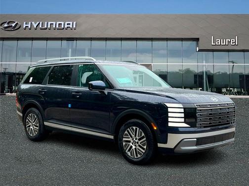 Pacific Sapphire 2026 Hyundai Palisade Hybrid Blue SEL Premium 8P