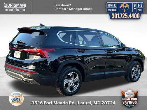 Twilight Black 2023 Hyundai SANTA FE SE
