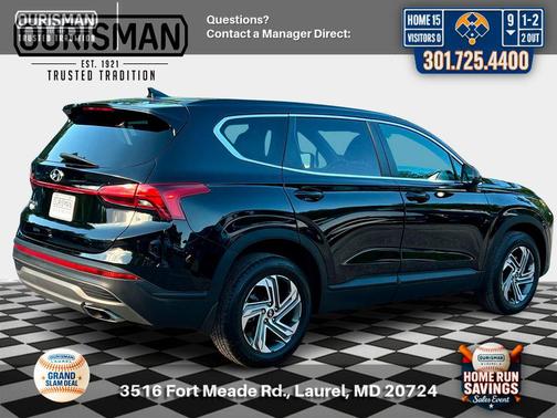 Twilight Black 2023 Hyundai SANTA FE SE