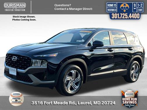 Twilight Black 2023 Hyundai SANTA FE SE
