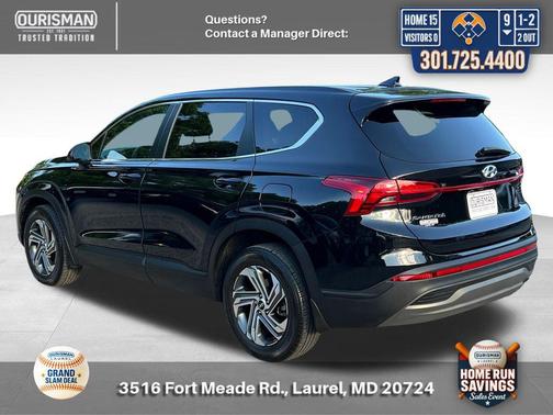 Twilight Black 2023 Hyundai SANTA FE SE