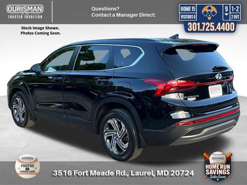 Twilight Black 2023 Hyundai SANTA FE SE