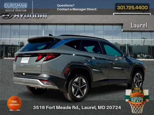 Hampton Gray 2026 Hyundai TUCSON SEL