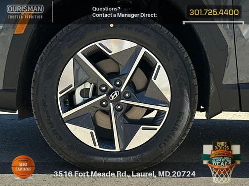 Hampton Gray 2026 Hyundai TUCSON SEL