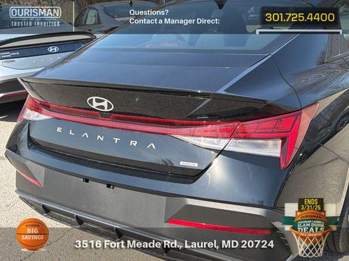 Abyss Black 2026 Hyundai ELANTRA HEV SEL Sport