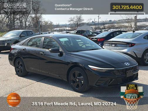 Abyss Black 2026 Hyundai ELANTRA HEV SEL Sport