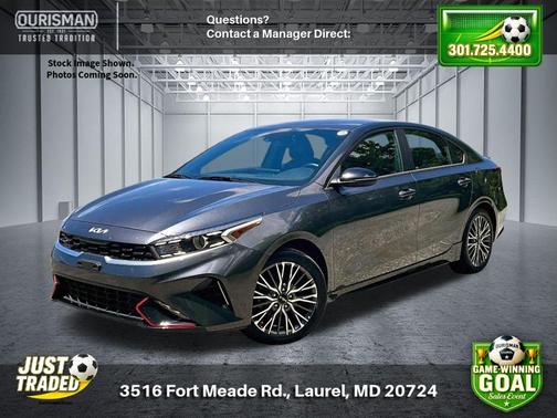Gravity Gray 2023 Kia Forte GT-Line