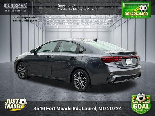 Gravity Gray 2023 Kia Forte GT-Line