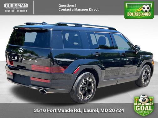 Phantom Black 2025 Hyundai SANTA FE SEL 2.4