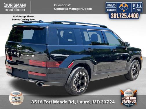 Phantom Black 2025 Hyundai SANTA FE SEL 2.4
