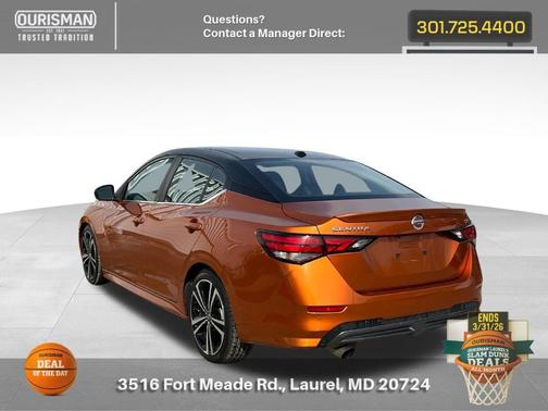 2020 Nissan Sentra SR