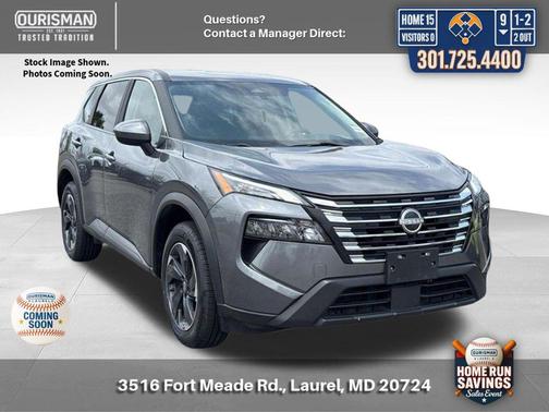 Gun Metallic 2024 Nissan Rogue SV